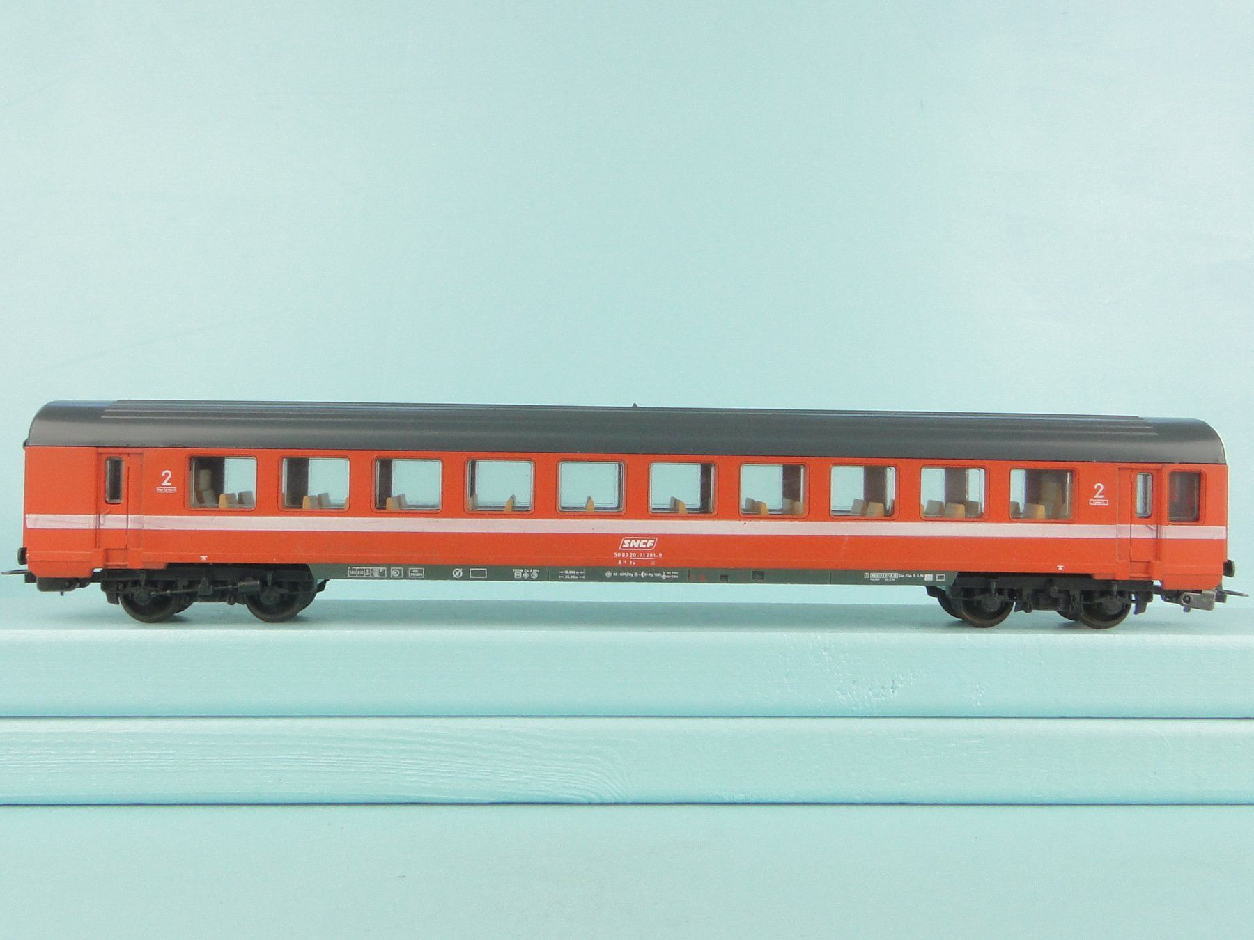 Lima Modellini di ferrovie: LIMA H0 SNCF Eurofima 2 Kl. – Usato da Bülach venduto da cann11 2