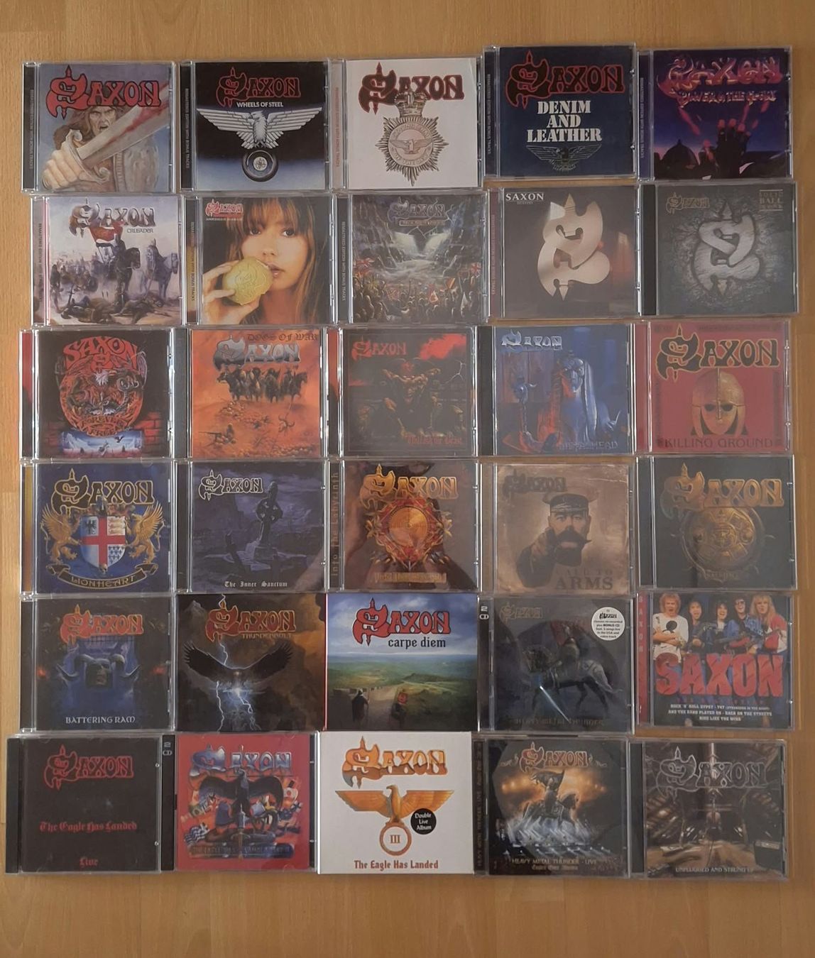 CDs: Saxon CD-Sammlung – Gebraucht aus Sevelen von Sparta01