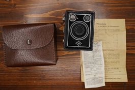 Agfa Box Kamera mit Case
