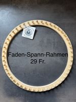 Fadenspannrahmen rund Holz
