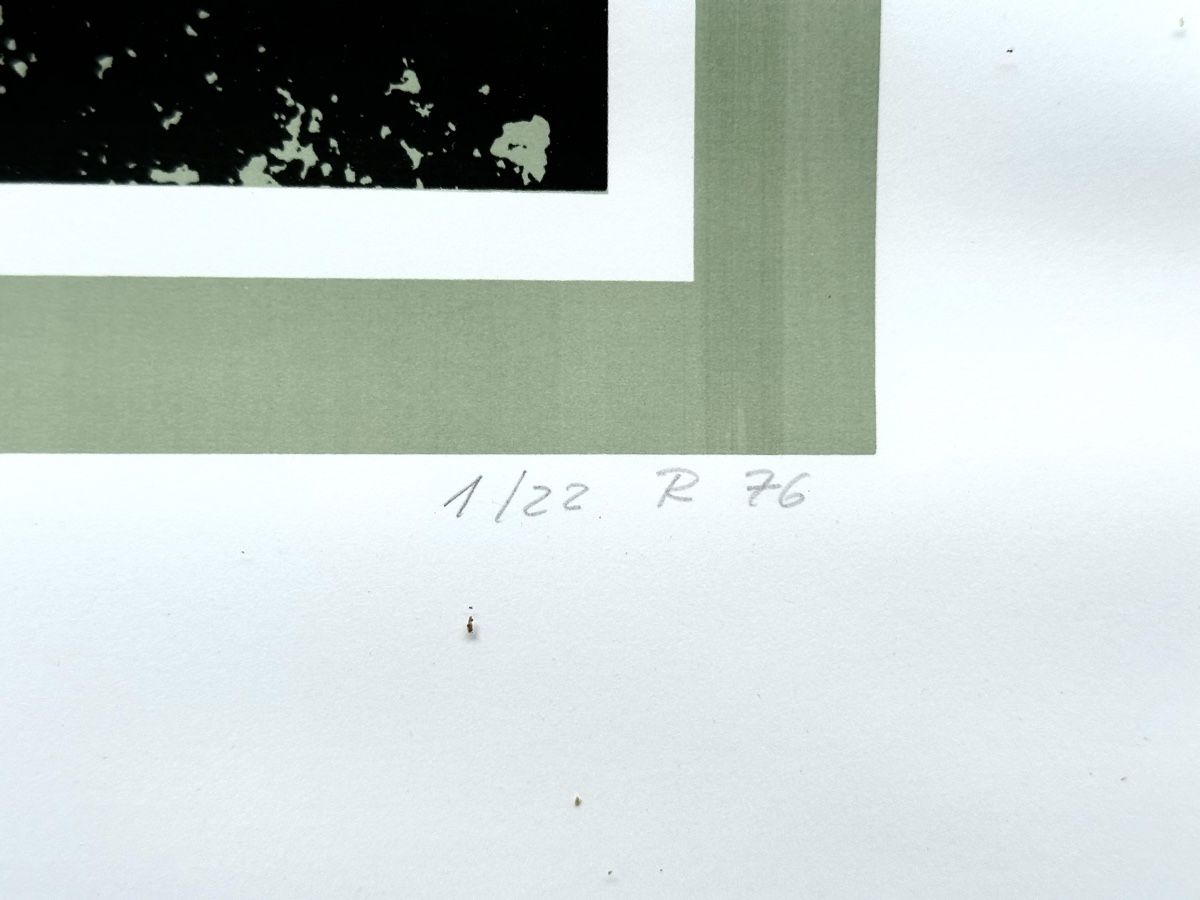 Grafiken & Lithographien: Limitierte Lithographie des Schiefen Turms von St. Moritz – Gebraucht aus Ebnat-Kappel von BoutiqueBijoux 2