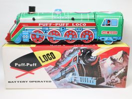 Blech Lokomotive Puff-Puff Loco neu