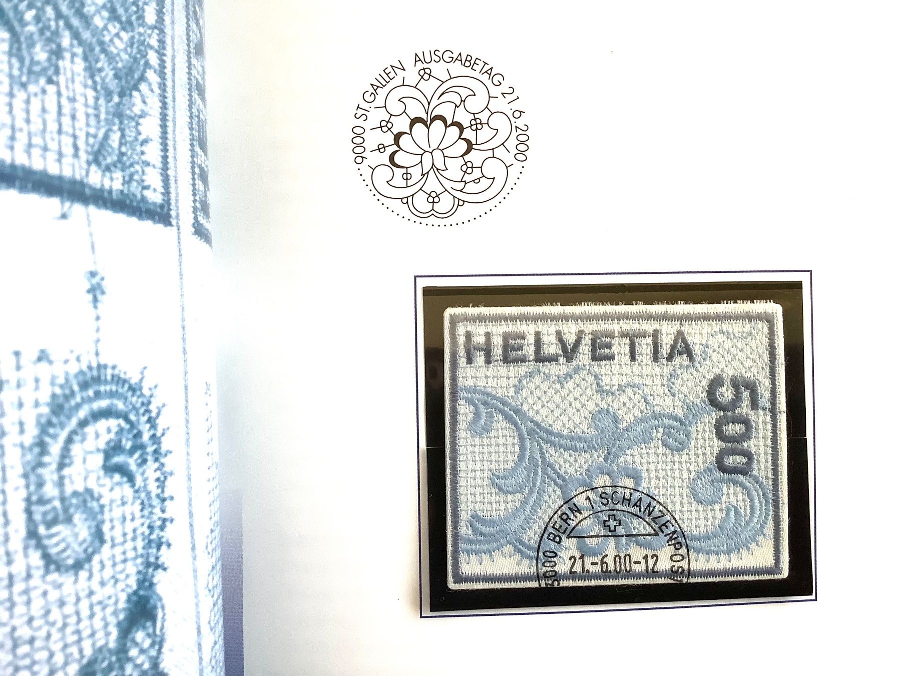 Tous les timbres: 2000 - Schweiz - Jahrbuch Ersttagsstempel Halbmond – Neuf (Voir description) à Liestal par Skunk02 2