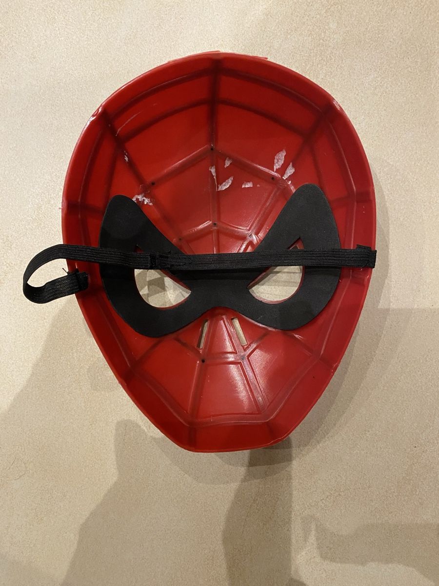 Maschere: Spiderman-Maske / masque Spiderman – Nuovo (secondo la descrizione) da Meinier venduto da wellico22 1