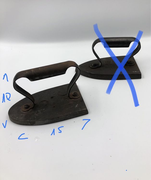 Fer à Repasser De Golf Vintage Maxwell - Manche En Bois De Caryer - Marque D Anderson StAndrews - Occasion