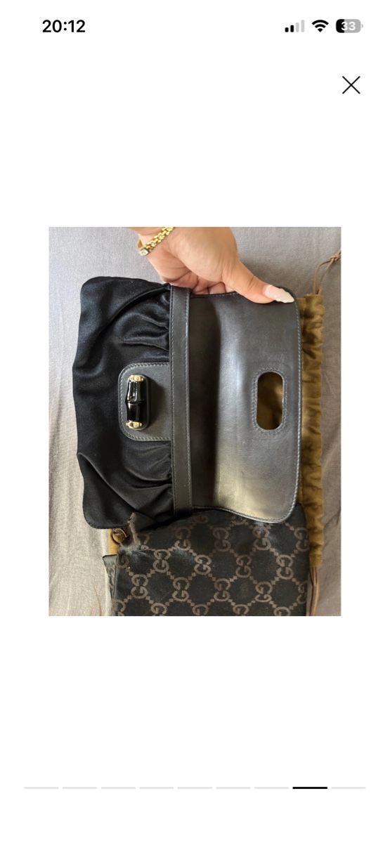 Gucci Borse da donna: Pochette noire Gucci  – Usato da Lausanne venduto da Manonpiq 7