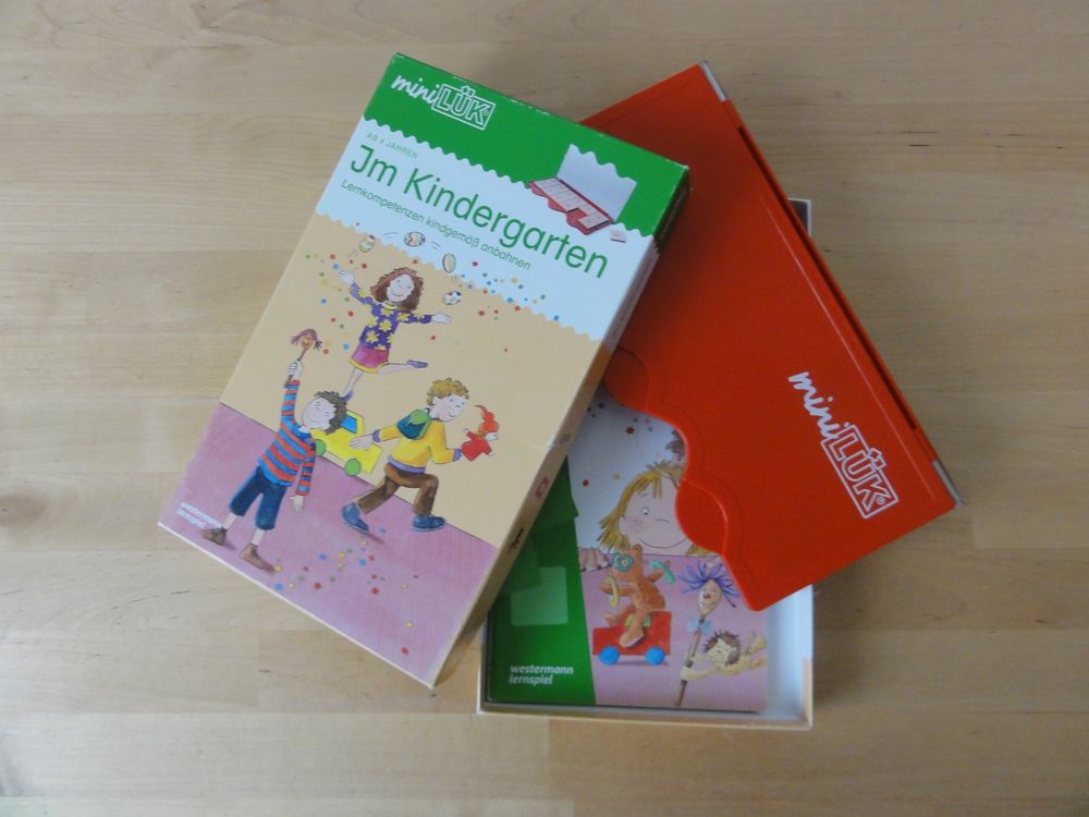  MINI LÜK SET "Im Kindergarten" (Gebraucht) in Zürich für CHF 16 – mit Illustration 