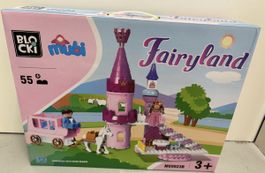 Bausteine Fairyland Schloss Kutsche Neu