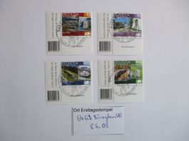Voll Ort Ersttagsstempel 6463 Bürglen UR
