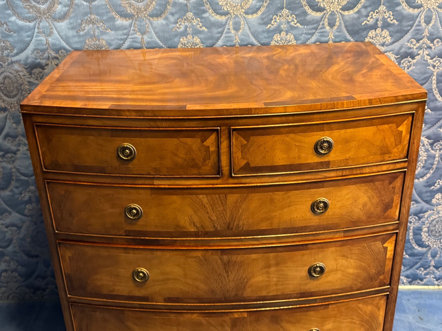 Kommoden: Kommode England Mahagoni Titchmarsh & Goodwin Regency – Gebraucht aus Gemünden von GEUENWALD 6
