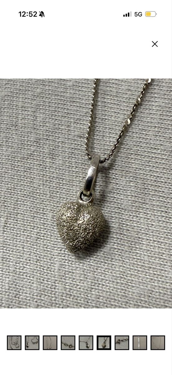 Catenine: Kette mit herz Anhänger Gold 750 – Usato da Oberhof venduto da RealStone 7