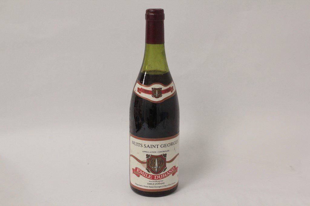 Wein: Vin Nuits Saint Georges Emile Durand 1989 – Gebraucht aus Vandoeuvres von Dom-Tom