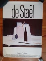 Nicolas de Staël, Ausstellungsplakat Gal. Nathan 1976 selten