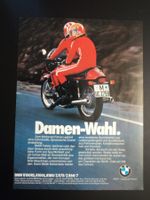 Prospekt Werbung BMW Motorrad 1977
