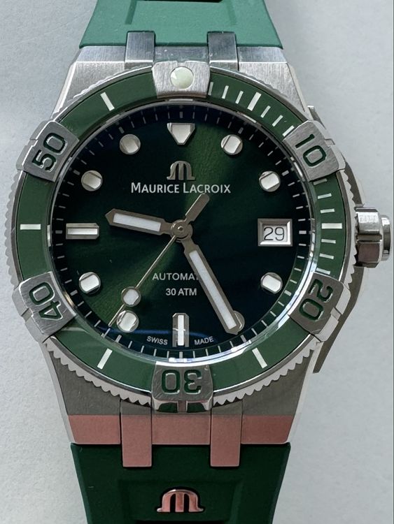 Maurice Lacroix Orologi: Maurice Lacroix Aikon Automatic, Grün, Top Zustand! – Usato da Winterthur venduto da senn-ismaili 5