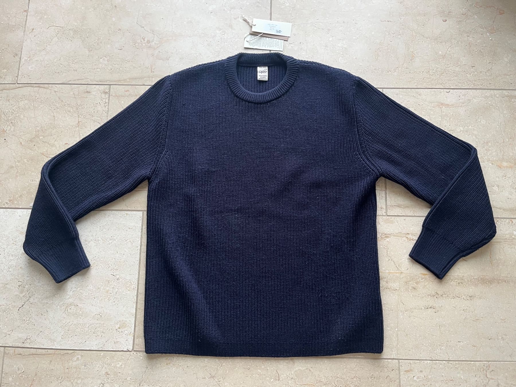 Pullover & Sweatshirts: GRP Merino Crewneck Blue - V Large – Gebraucht aus Wangen b. Olten von ricochet56