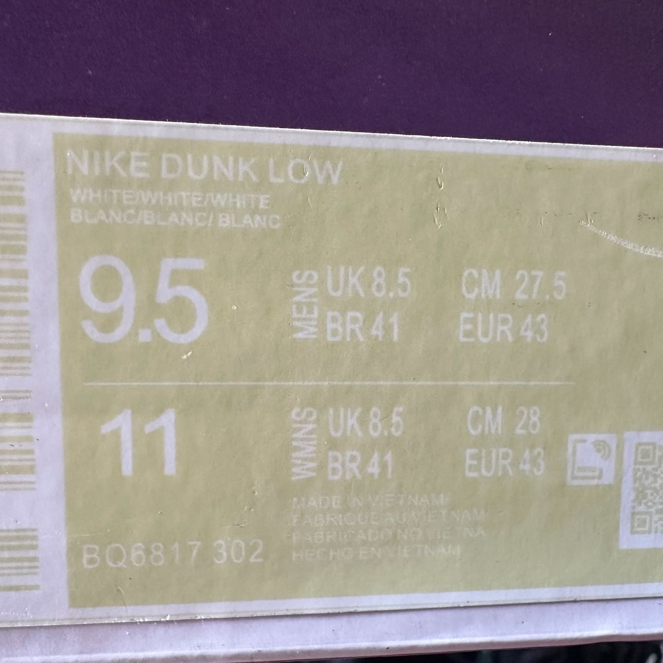 Nike Scarpe da uomo: NIKE DUNK LOW Gr. 43 - NEU! – Nuovo (secondo la descrizione) da Tägertschi venduto da TheChange 4
