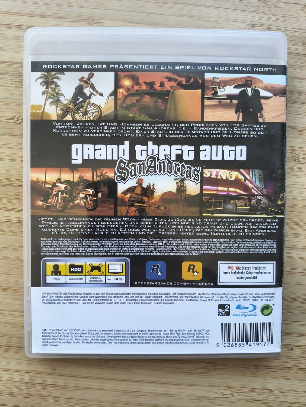 Spiele: Grand Theft Auto - San Andreas (PS 3) – Gebraucht aus Riedholz von ste_96cd 1