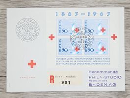 CL17 Enveloppe + Timbre Suisse 1963