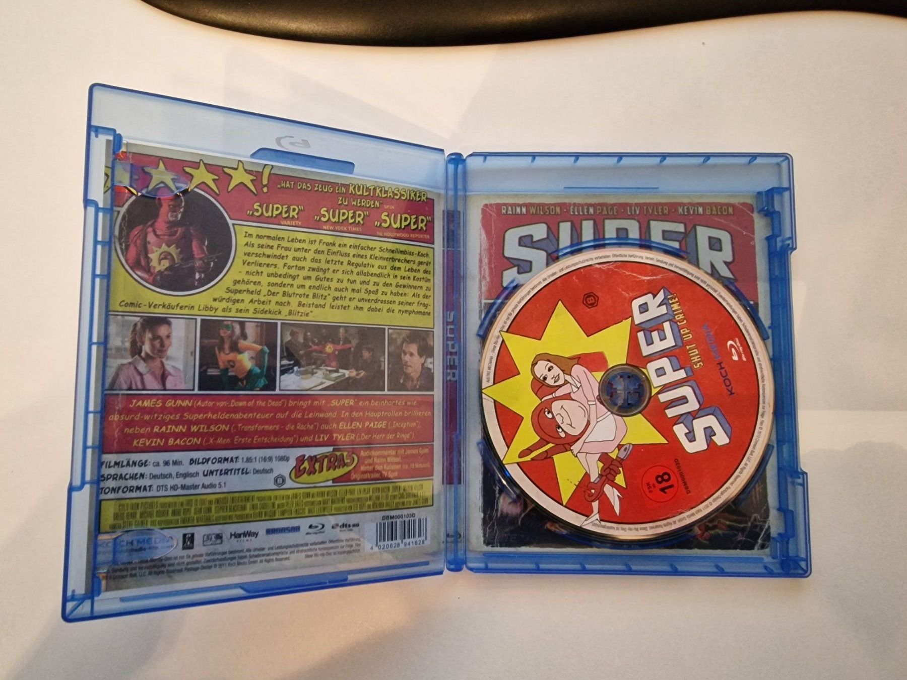 Alle DVDs: Super - Shut Up, Crime! (Blu-ray) – Gebraucht aus Emmetten von SVollenweider 1
