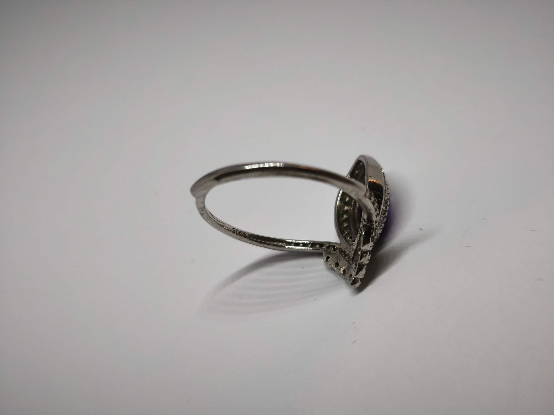 Anelli: Amethyst Ring 925 Silber Gr. Verstellbar NEU – Nuovo (secondo la descrizione) da St. Gallen venduto da GIULESGG 6
