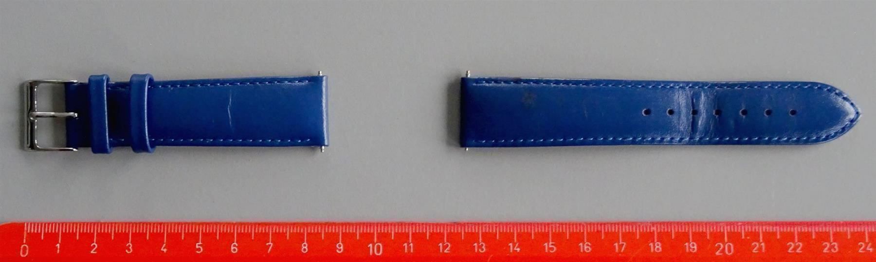 Bracciali & Braccialetti: Nr90 Blaues Uhrenband 20mm – Usato da Teufen ZH venduto da bee50two