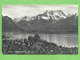 Château de Châtelard et Dents du Midi