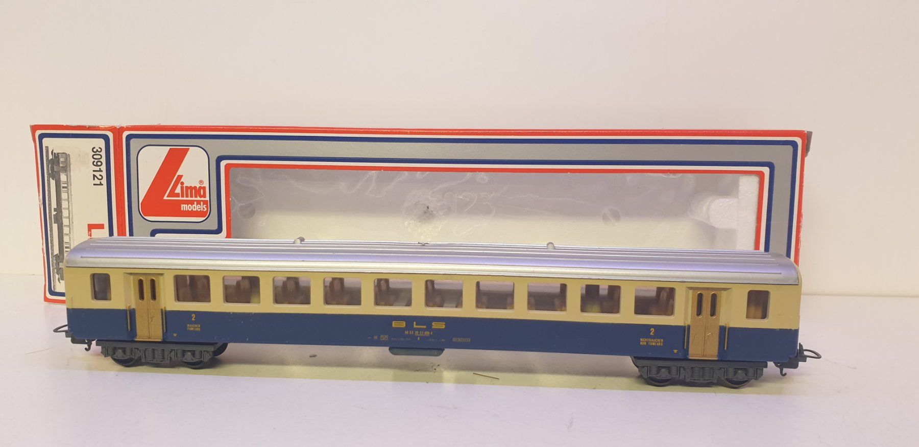 Lima Modelleisenbahnen: Lima BLS Personenwagen 309121H0/DC – Gebraucht aus Neuenhof von ludovicco 3