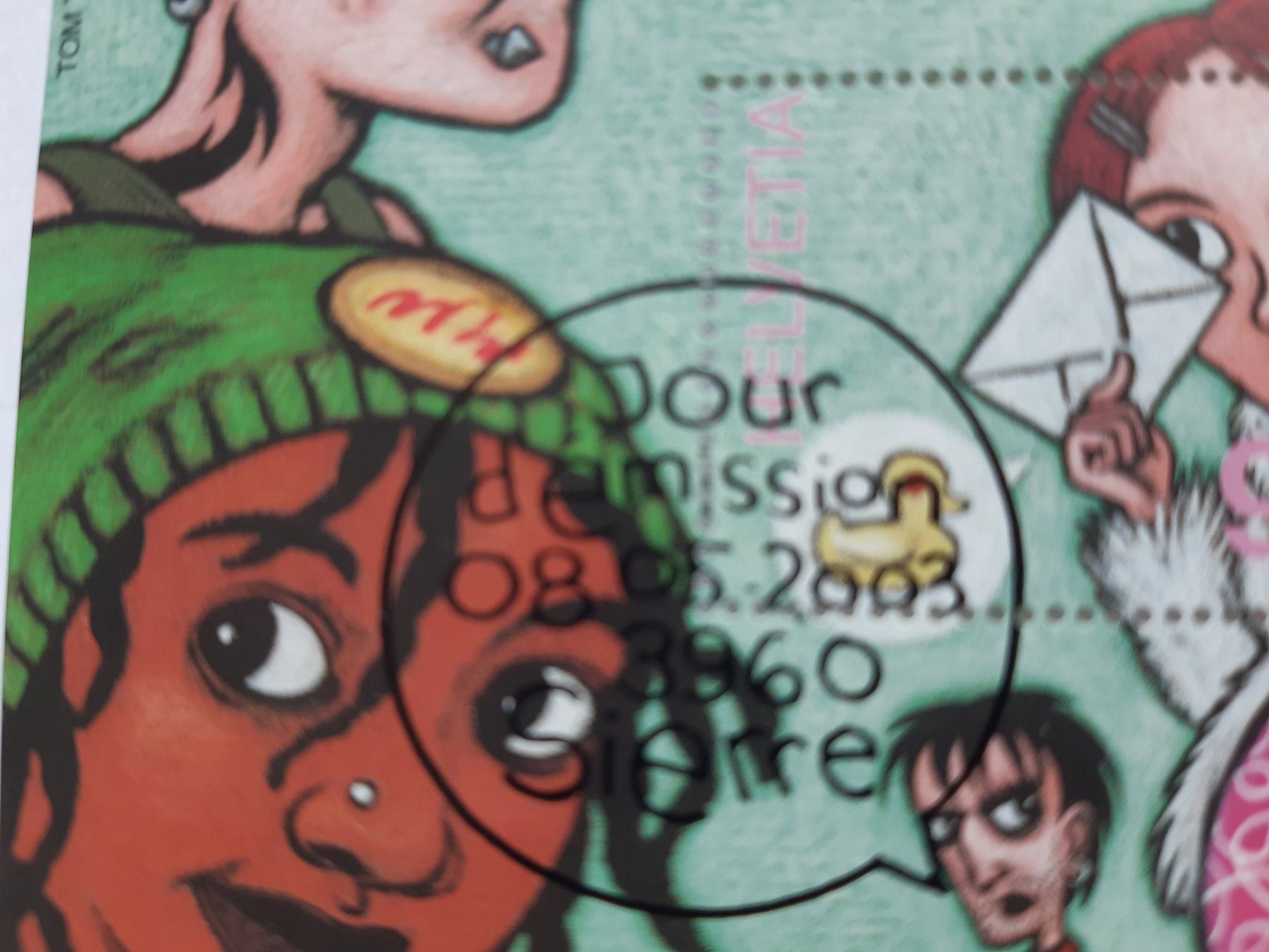 Tutti i francobolli: Sonderblock "HEIDI" von 2003 mit ET-Stempel – Nuovo (secondo la descrizione) da Wangs venduto da weisstannen01 1