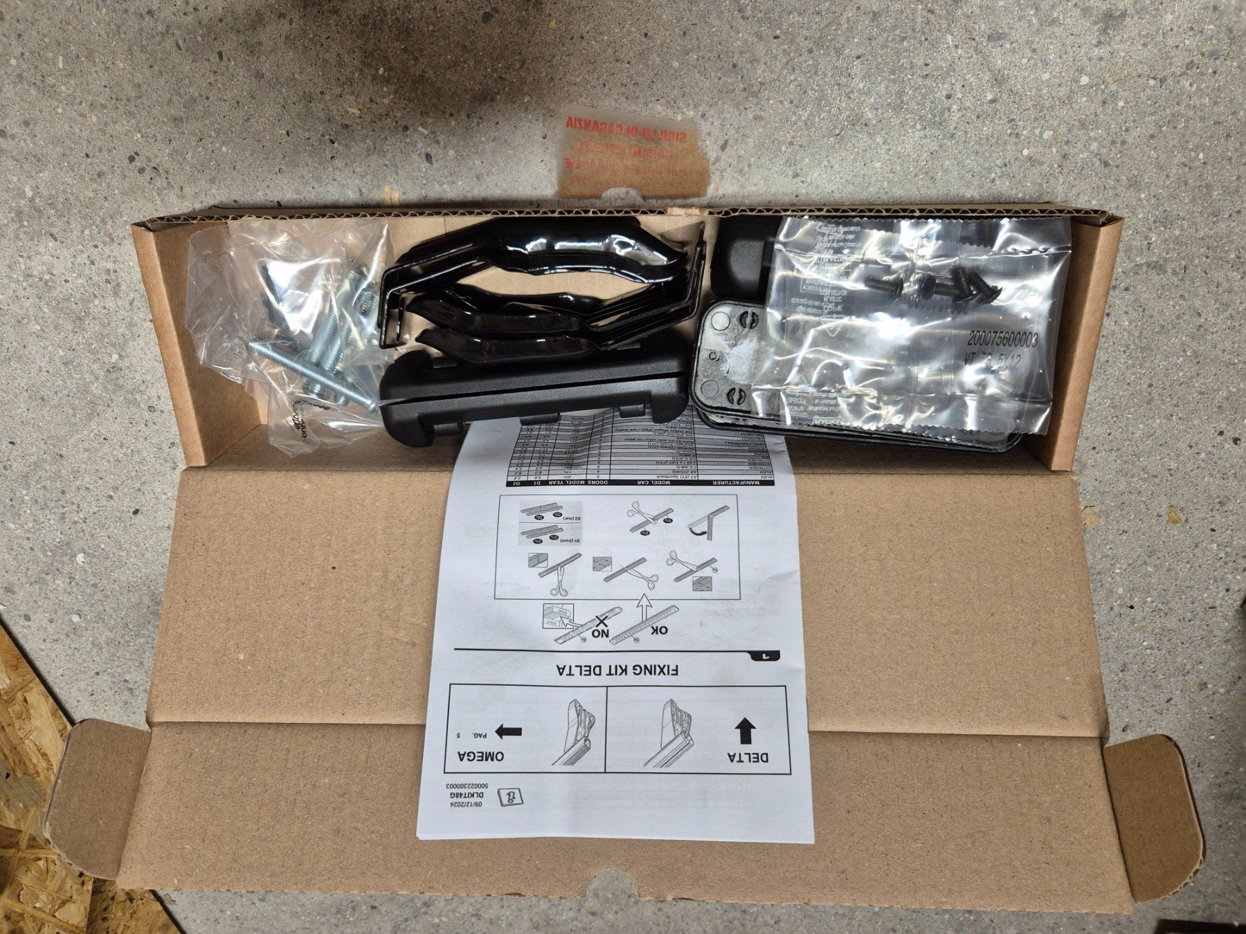 Portapacchi: Dachträgerbefestigung MENABO Deltakit 48G – Nuovo e nell'imballaggio originale da Rapperswil SG venduto da schabi11