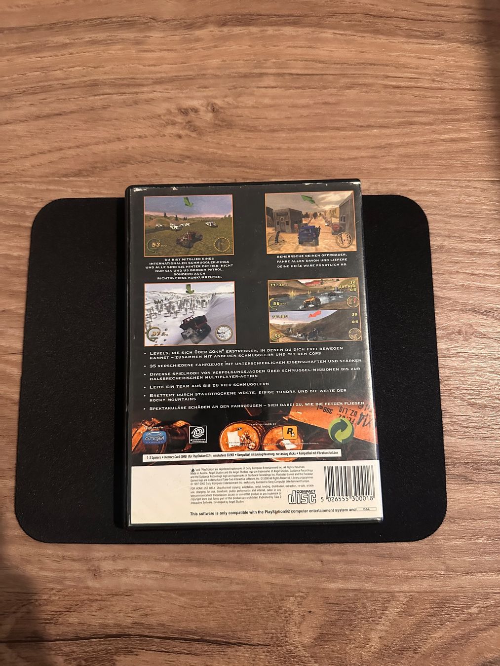 Spiele: Smuggler's Run - PS2 Spiel komplett – Gebraucht aus Sulz AG von DealWerk 1