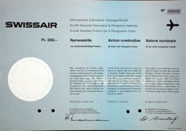 Swissair Schweiz. Luftverkehr-AG, Zürich - 1966 (6.Em.)