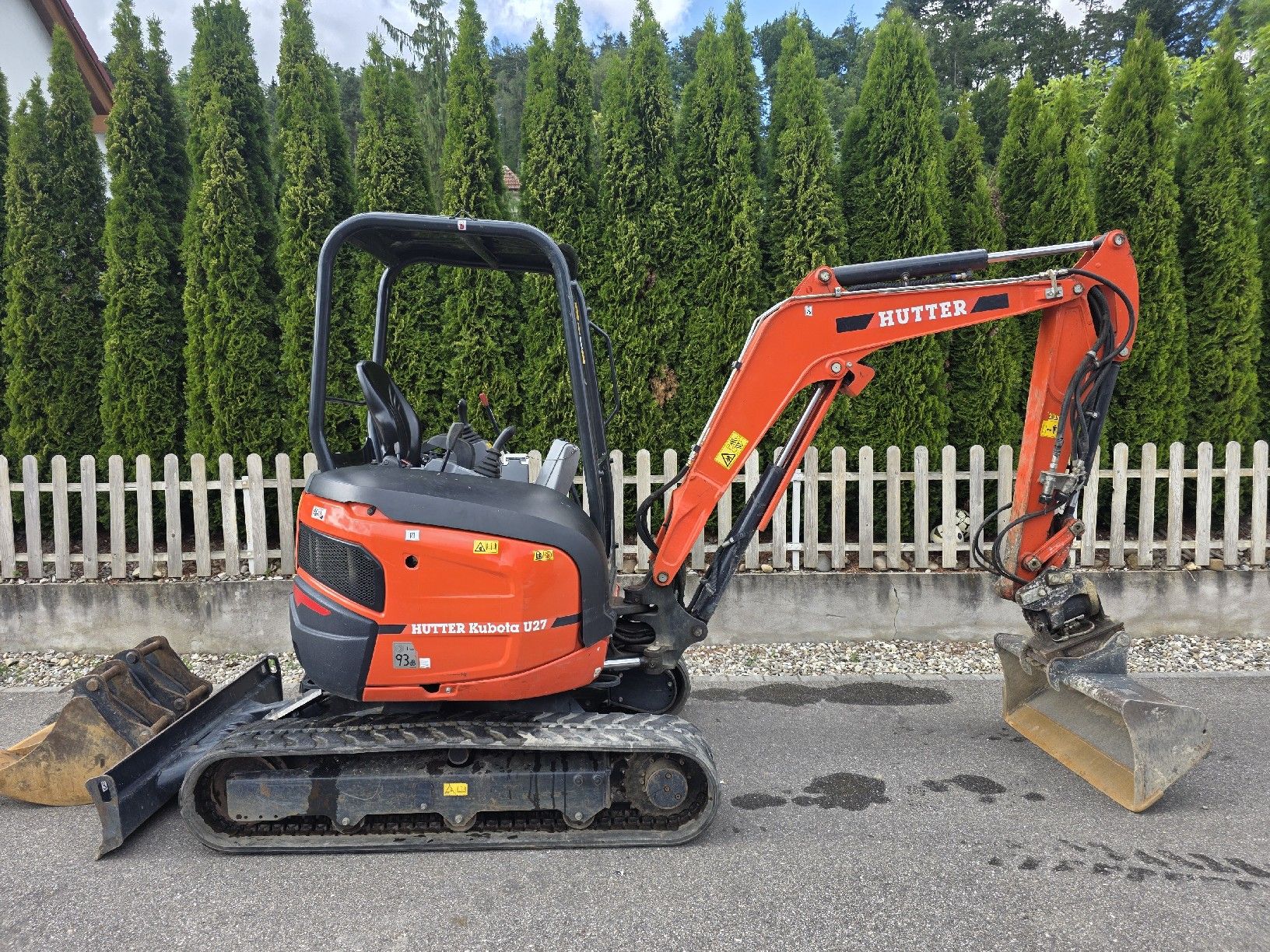 Excavateurs: Bagger Hutter Kubota U27 – D'occasion à Niedergösgen par MHNT 2