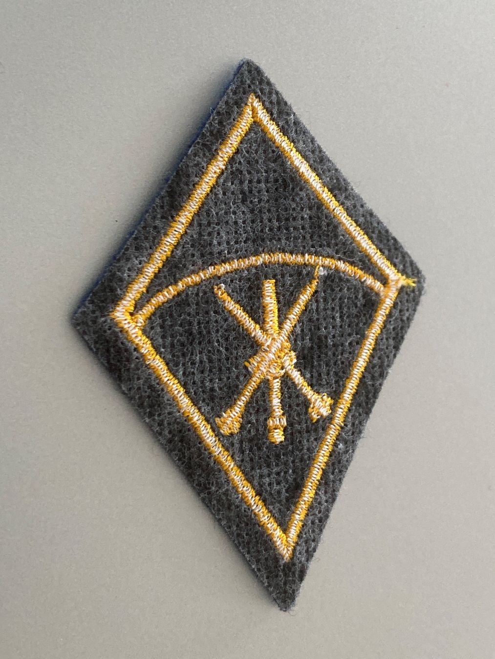 Schweizer Armee Placchette & Badge: 1 Kragenpatte: FLAB BODLUV - Schweizer Armee – Usato da Brütten venduto da Hst1 1