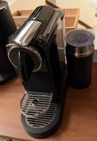 Nespresso Kapselmaschine CITIZ&Milk schwarz mit Milchäumer