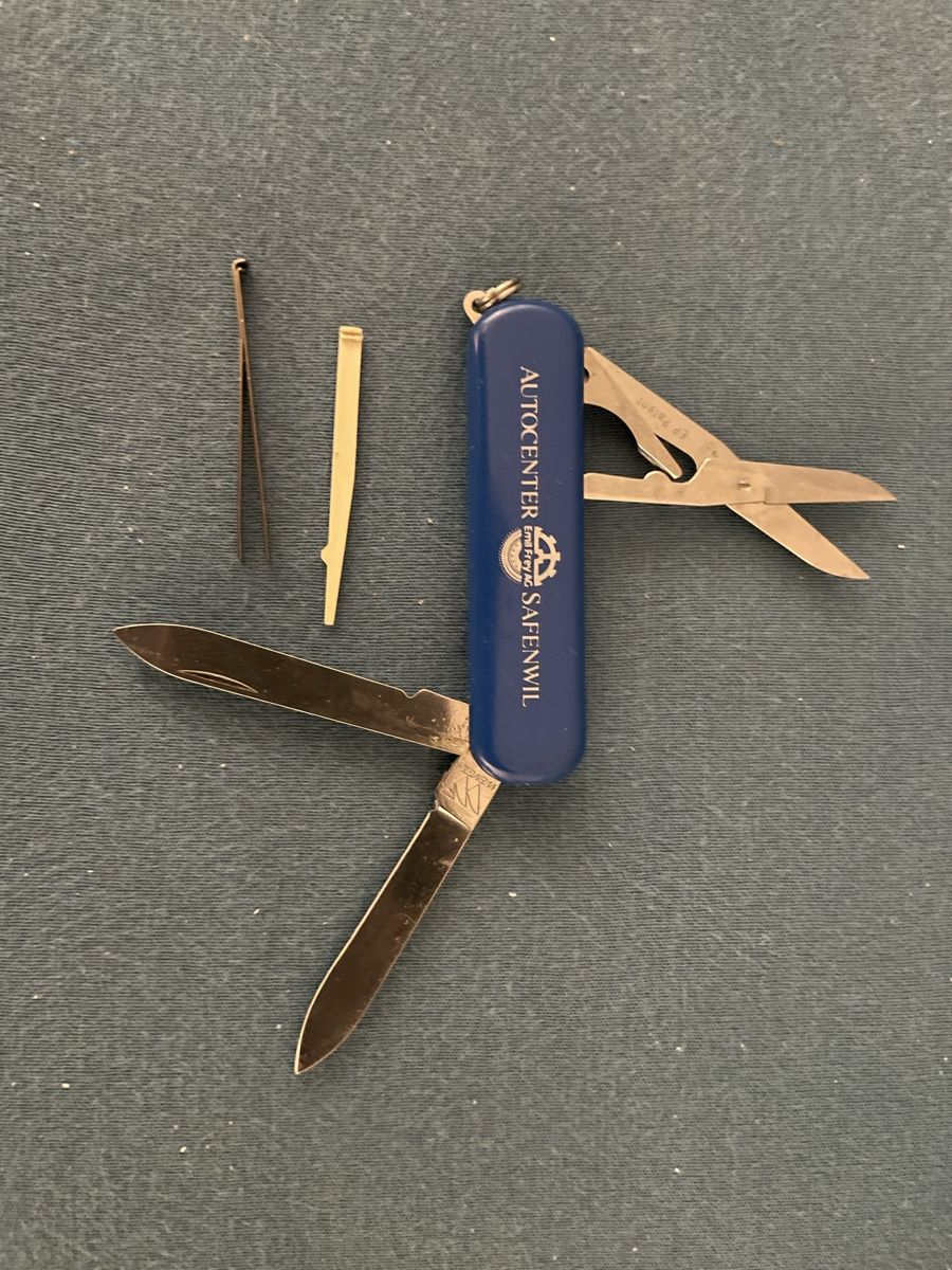 Wenger Coltelli tascabile: F 021 ) Wenger Schweizer Taschen Messer – Usato da Diepoldsau venduto da Ganthammer 1