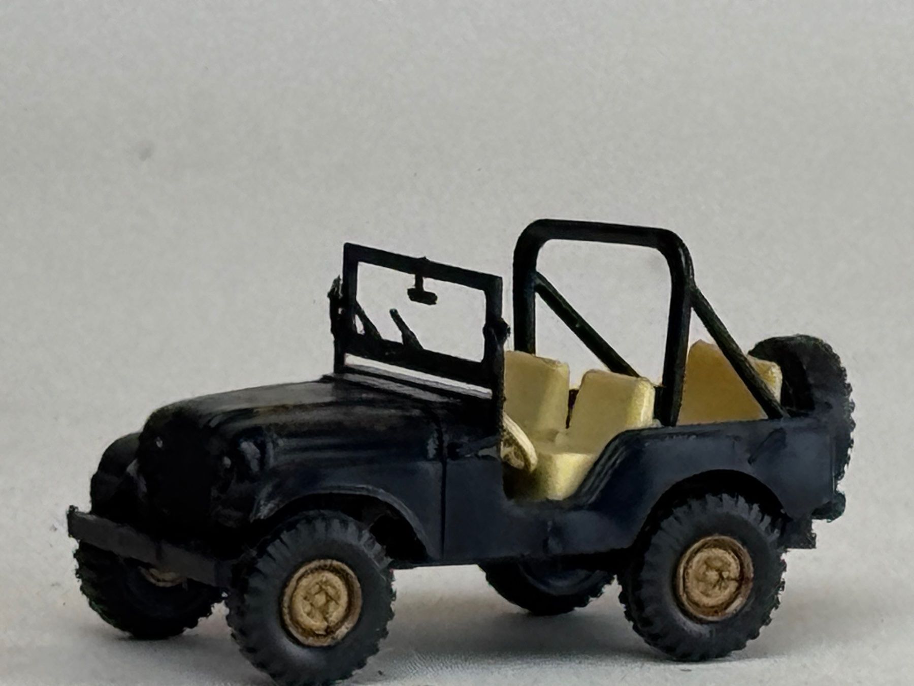 Modellautos: VE1-  Roco Jeep Wrangler schwarz – Gebraucht aus Elm von Wikmtz