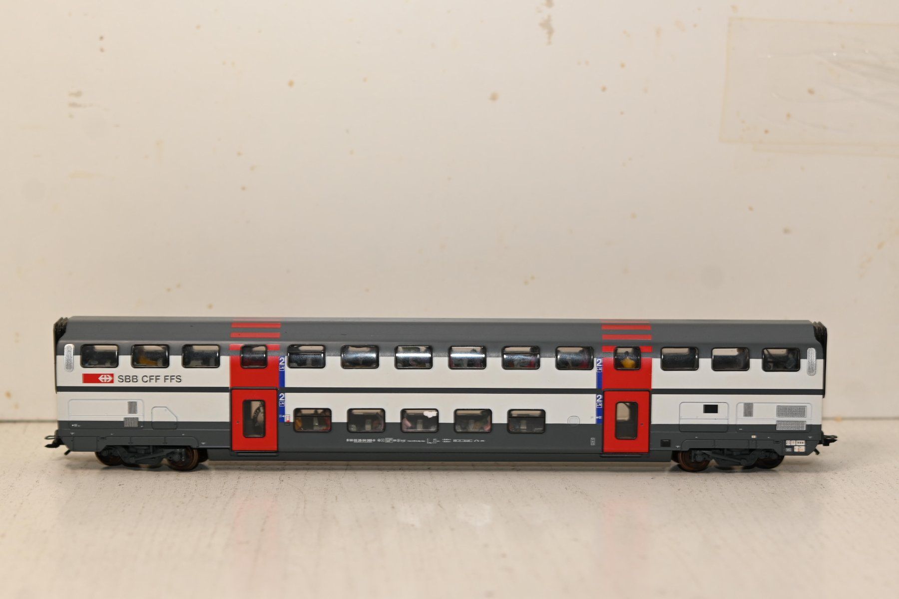 Hag Modelleisenbahnen: SBB IC Doppelstock 2 Kl Hag HO/AC mit OVP – Gebraucht aus Laupen ZH von Zmoewe 5