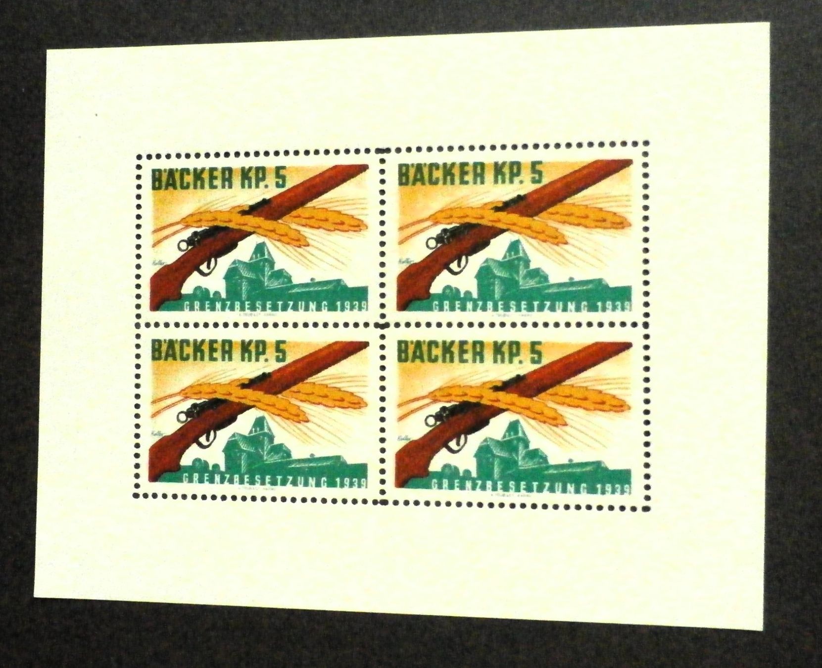 Tous les timbres: Soldatenmarken Block** – Neuf (Voir description) à Kehrsatz par Bernherb2