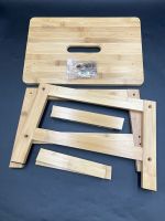 ZELLER | Fussbank | Bambus | ca. 36.5 x 26 x 25 cm