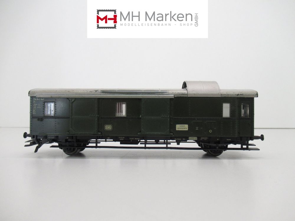Märklin 4315 - Gepäckwagen 114 843 DB - Grün - HO - 1:87