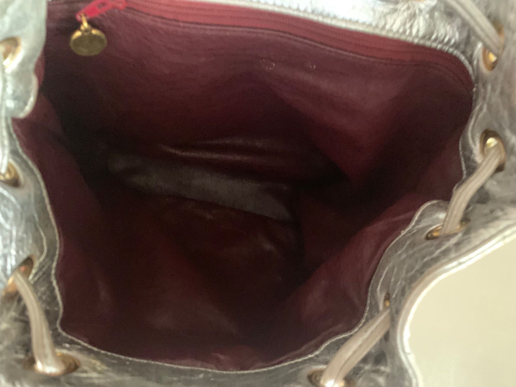 Chanel Borse da donna: Chanel Duma Rucksack Vintage 1992 Silber – Usato da Chur venduto da GIANSILVES76 6