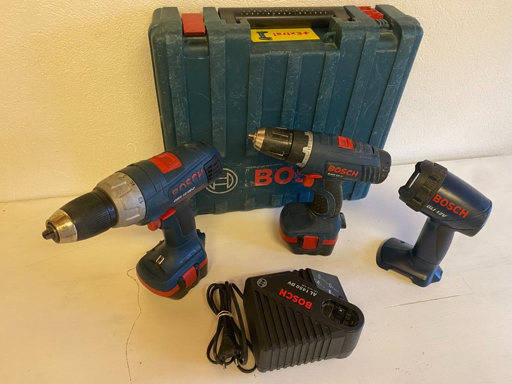 Bosch Akkuschrauber GSR 12 VE-2 Professional und GSR 12V | Kaufen auf ...