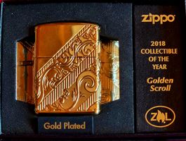 Zippo limited edition Gold Plated