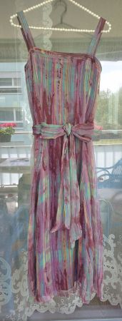 Seidenkleid MISSONI vintage,CH-Gr.36,160 Fr.