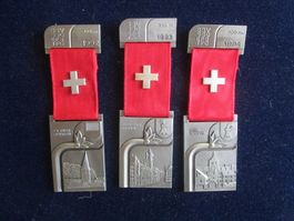3 X Eidg. Feldschiessen 300 Meter 1992 - 1993 - 1994