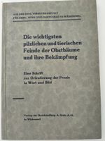 Fachbuch: Pilzliche/Tierische Feinde der Obstbäume, alt 1931