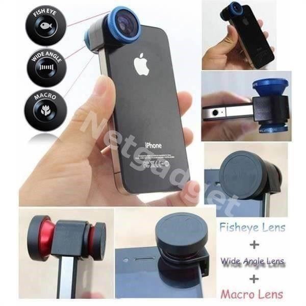 Obiettivi: 3in1 Linse Fisheye Macro Weitwinkel – Nuovo e nell'imballaggio originale da Yverdon-les-Bains venduto da Netgadget_SARL 1