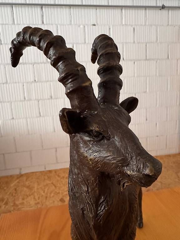 Statuette: Bronzefigur Steinbock – Nuovo (secondo la descrizione) da Ibach venduto da jansim 3