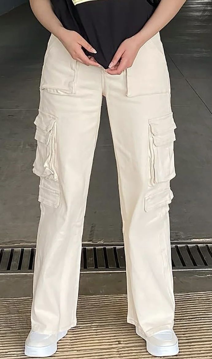 Pantaloni: Cargo Hose, Beige, Grösse 40 – Usato da Thun venduto da tat_zb9b